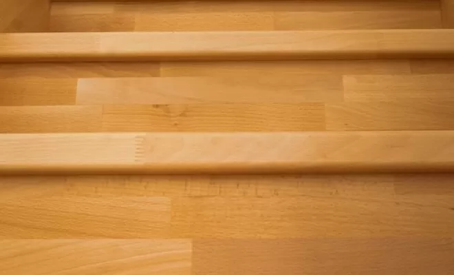 Pose d'escalier, Wissembourg, Menuiserie Haeussler