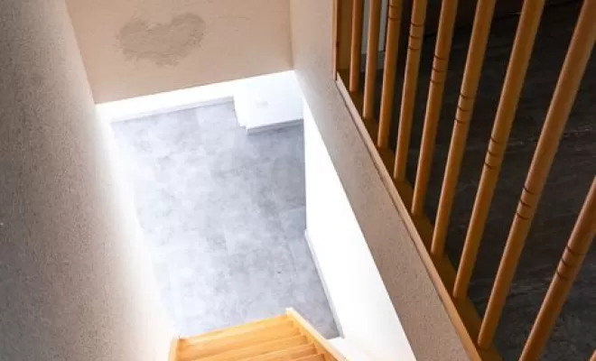 Pose d'escalier, Wissembourg, Menuiserie Haeussler